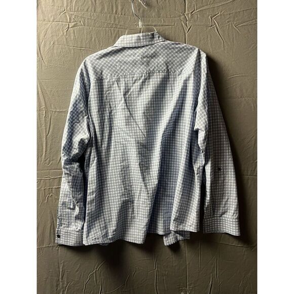 Orvis Shirt Womens Vintage XL Plaid Long Sleeve Button Up Roll Tab - Picture 4 of 6